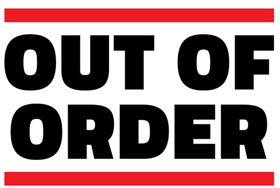 Out Of Order PNG Transparent Image
