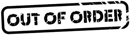 Out Of Order Transparent Image