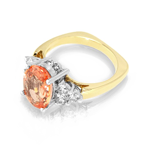 Padparadscha Stone PNG Pic