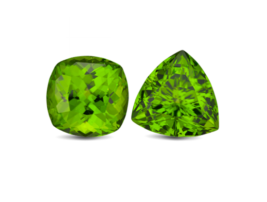 Peridot-steen Transparante achtergrond PNG