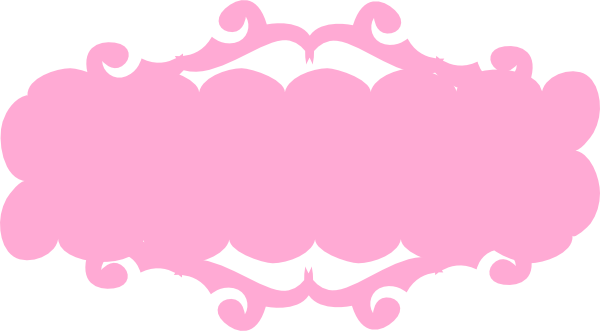 Pink Banner Free PNG Image