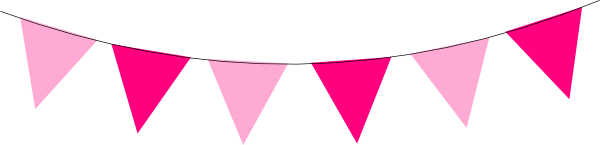 Pink Banner PNG Picture