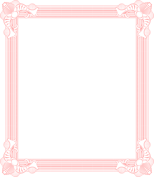 Pink Frame PNG Photo