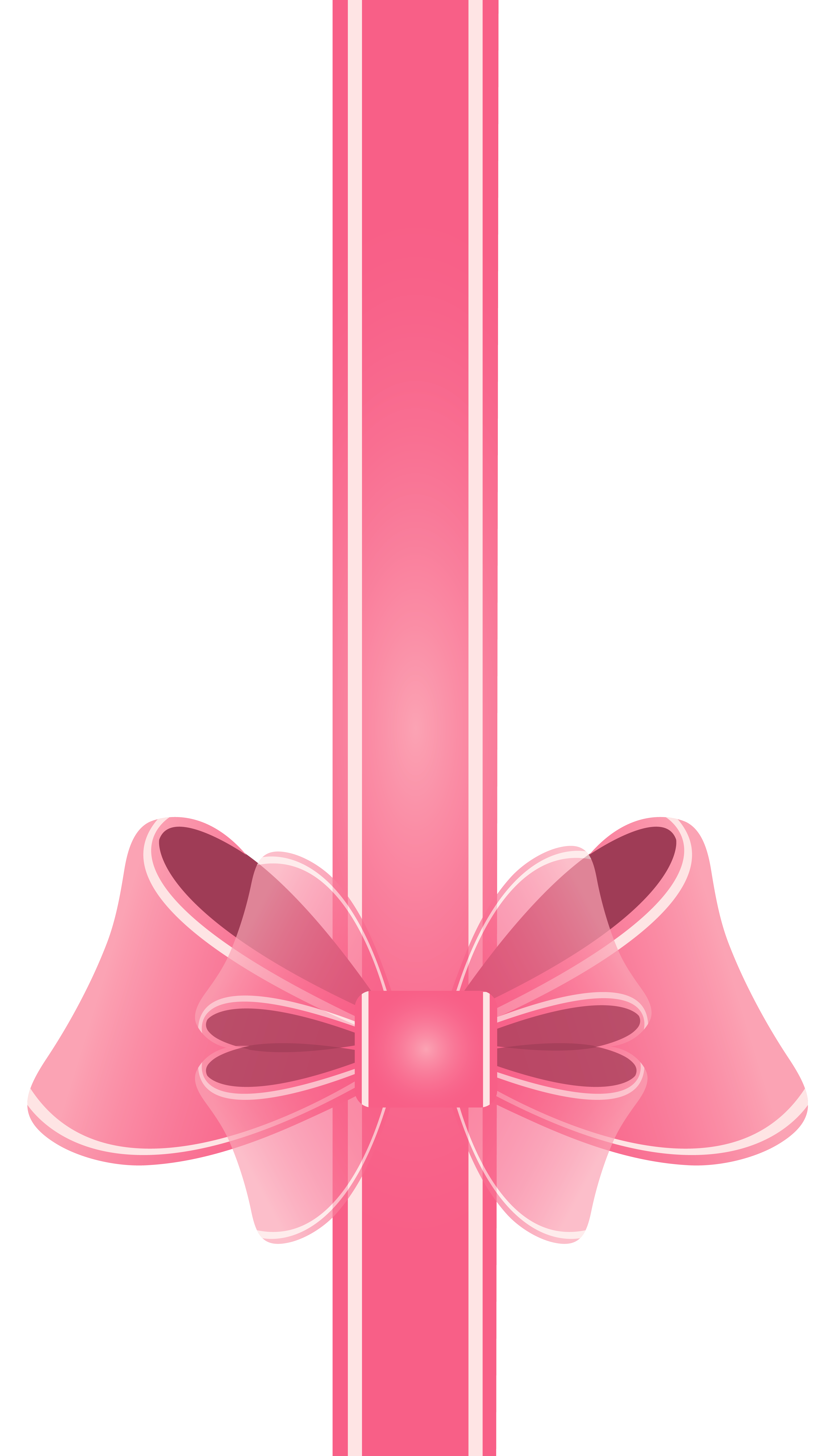 Pink Ribbon PNG High-Quality Image