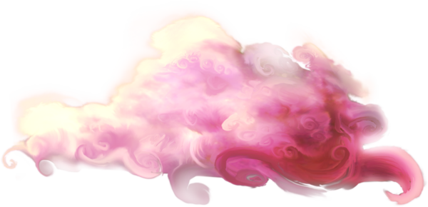 Розовый дым PNG фото