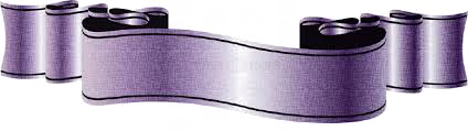 Purple Ribbon Transparent Image