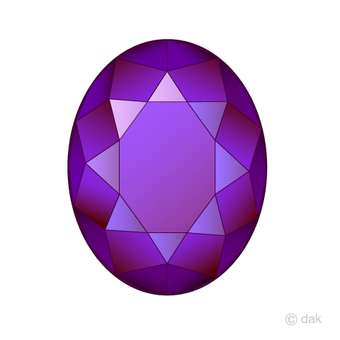 Purple Sapphire PNG Photo