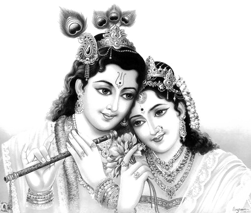 Radha Krishna PNG Transparent Image