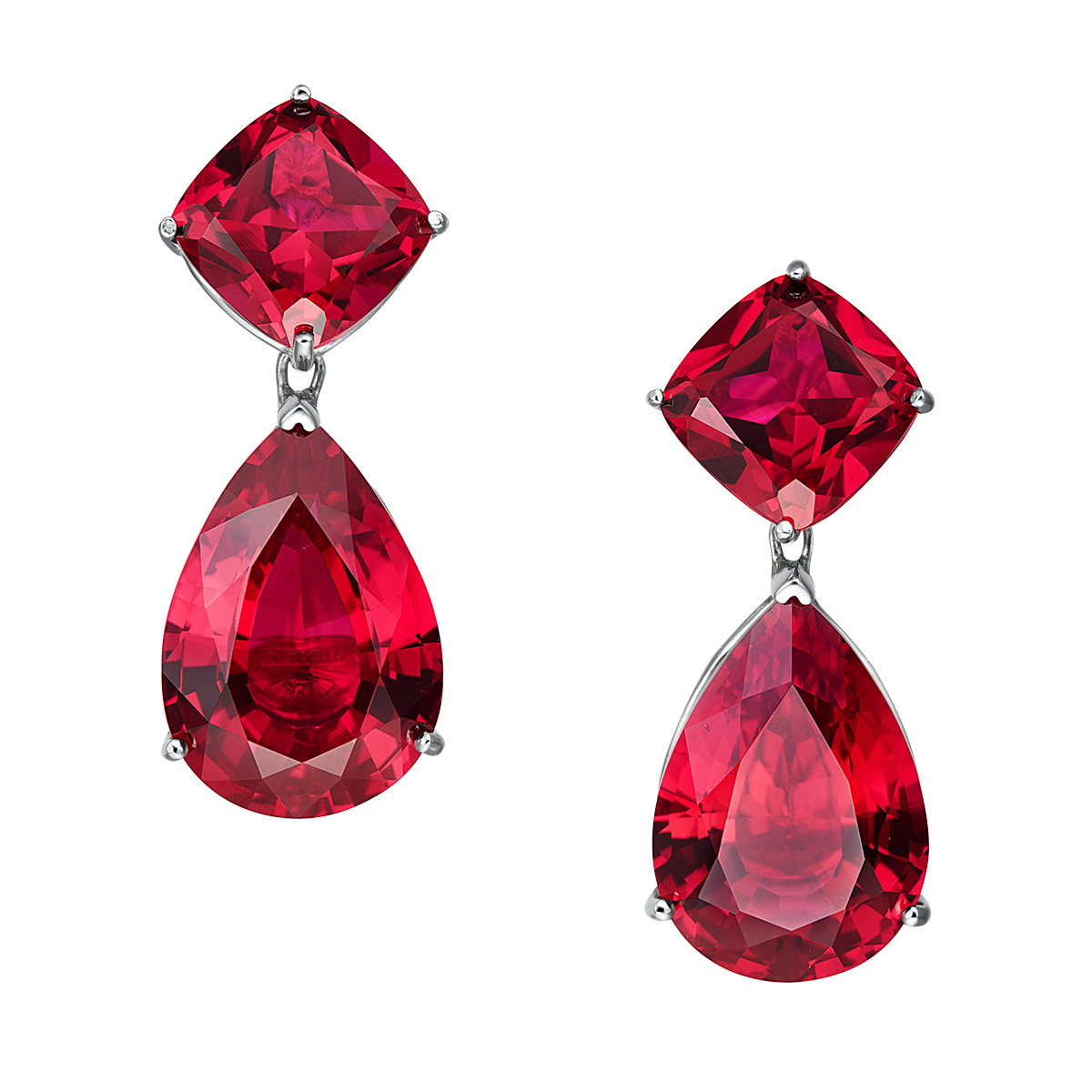Rose Red Diamond Stone PNG Free Download