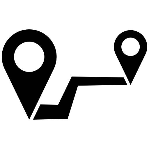 Route PNG Image with Transparent Background