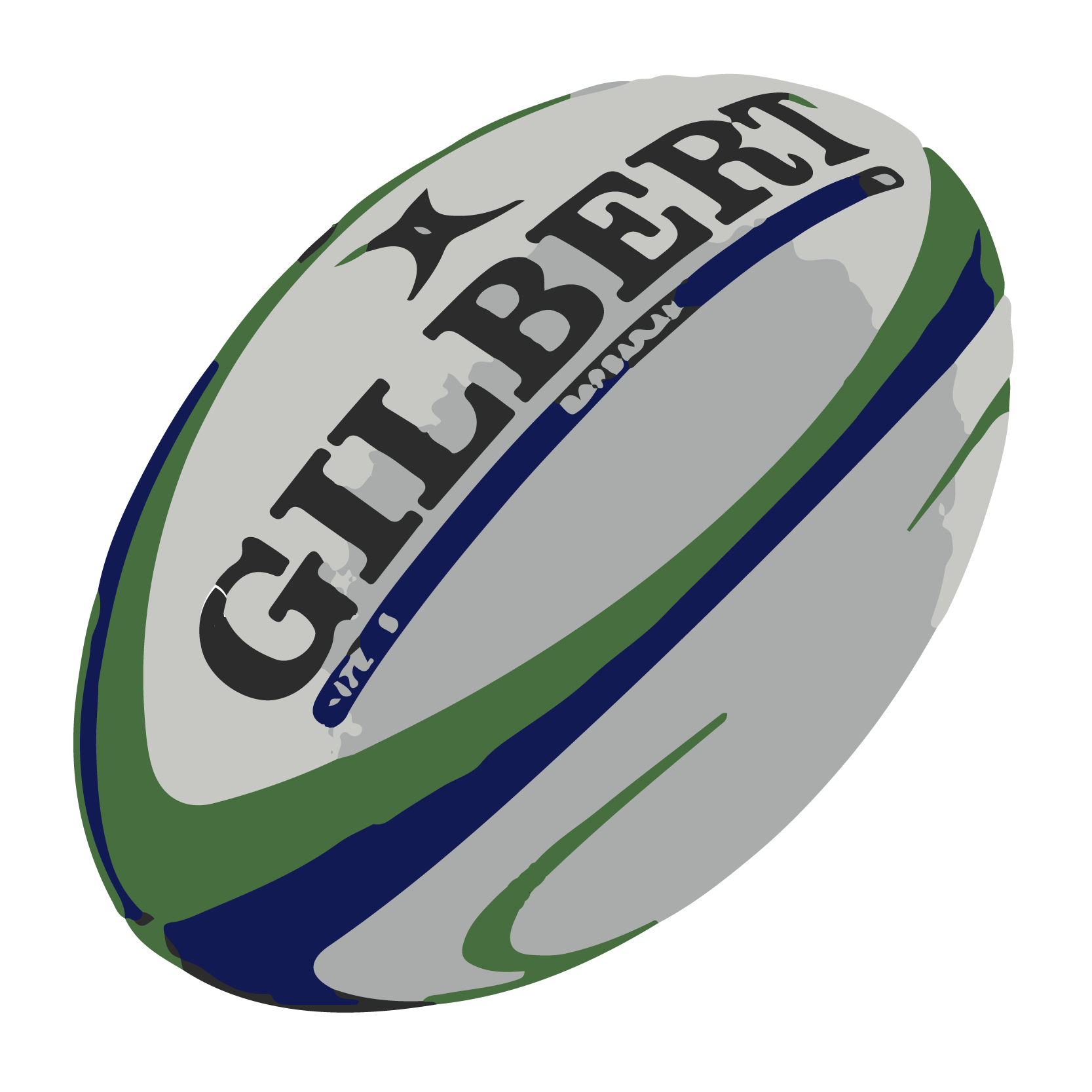 Pallone da rugby Trasparente