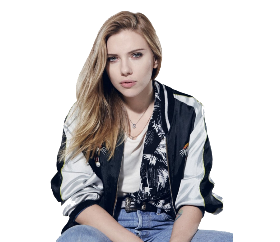 Scarlett Johansson PNG Image with Transparent Background