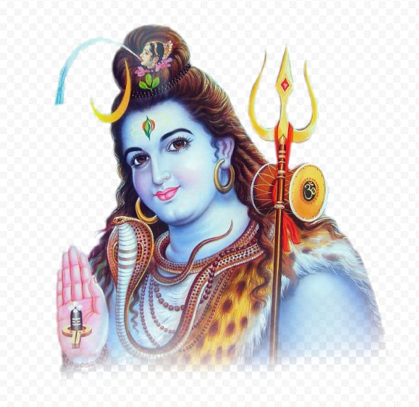 Shiva Transparentes Bild