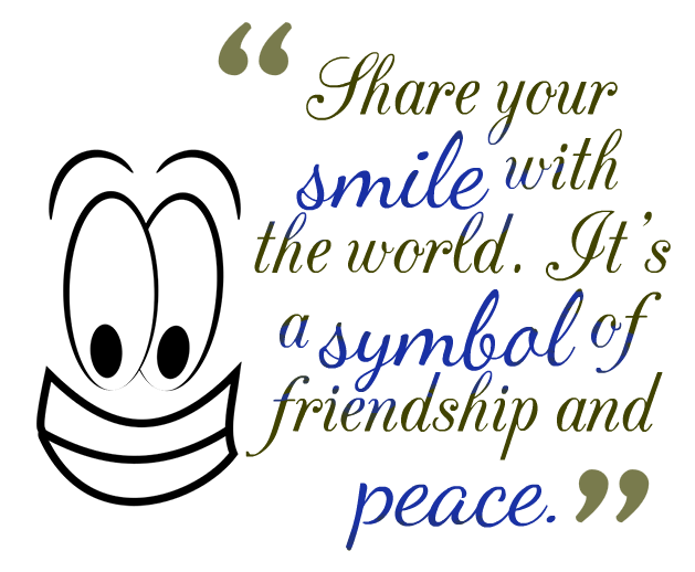 Smile Quotes PNG Picture