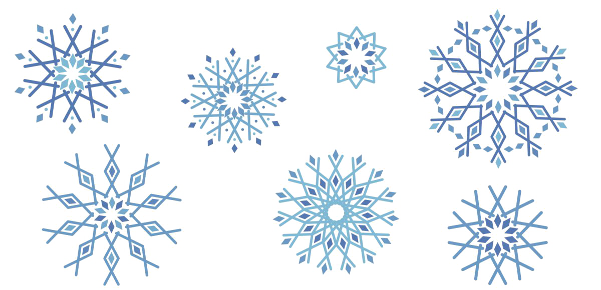 Снежинки бесплатно PNG Image