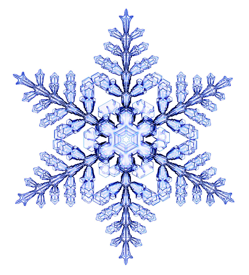 Snowflakes PNG Background Image