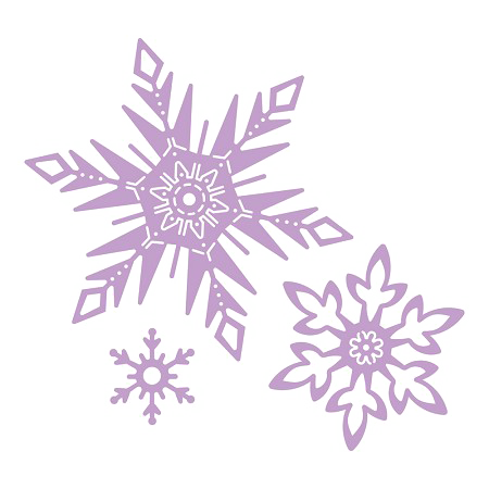 Snowflakes شفافة