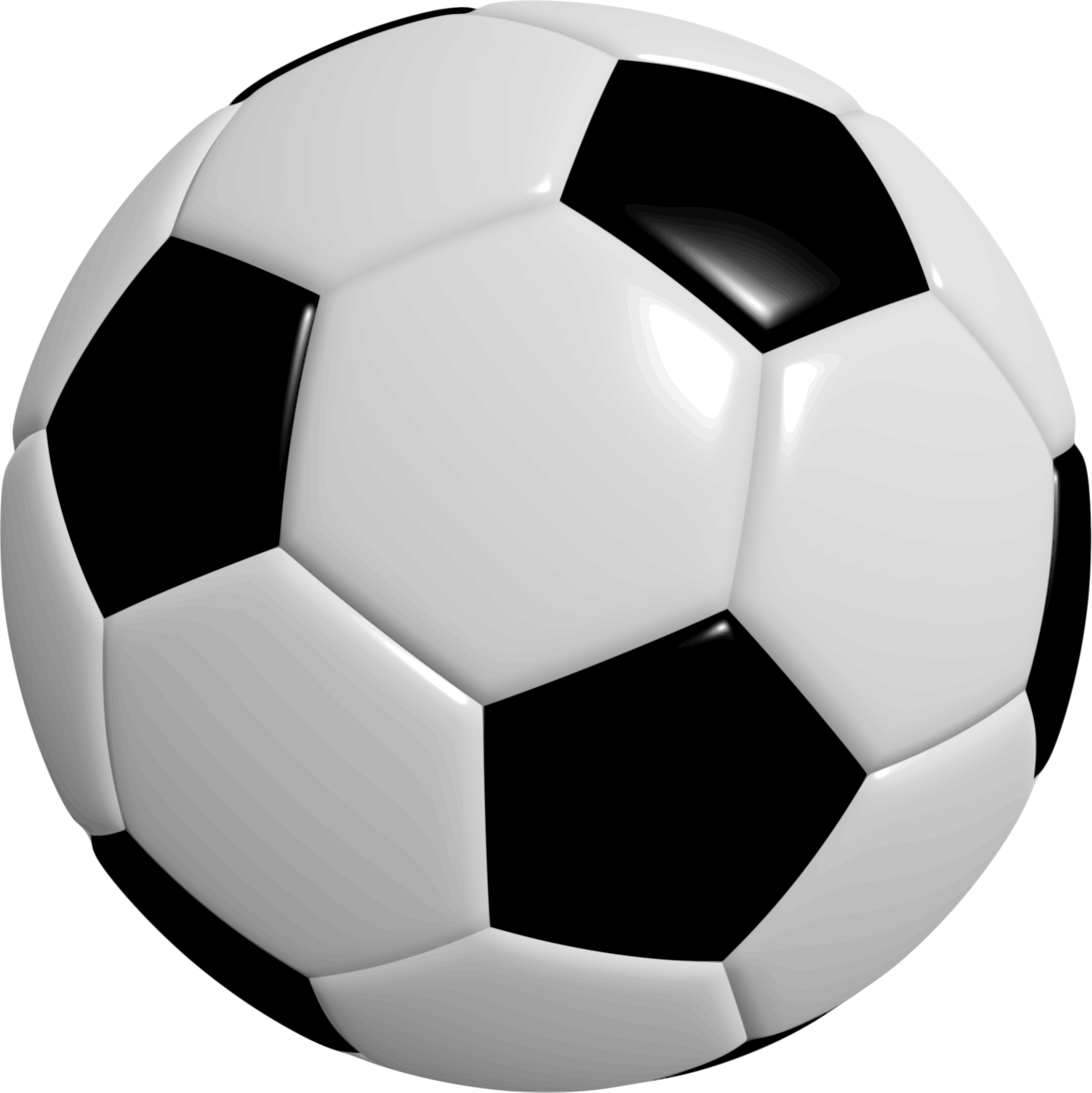 Image PNG ballon de football de haute qualité