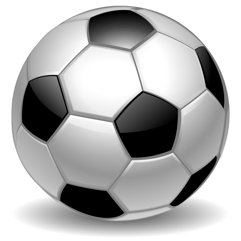 Imagen PNG del balón de fútbol con fondo Transparente