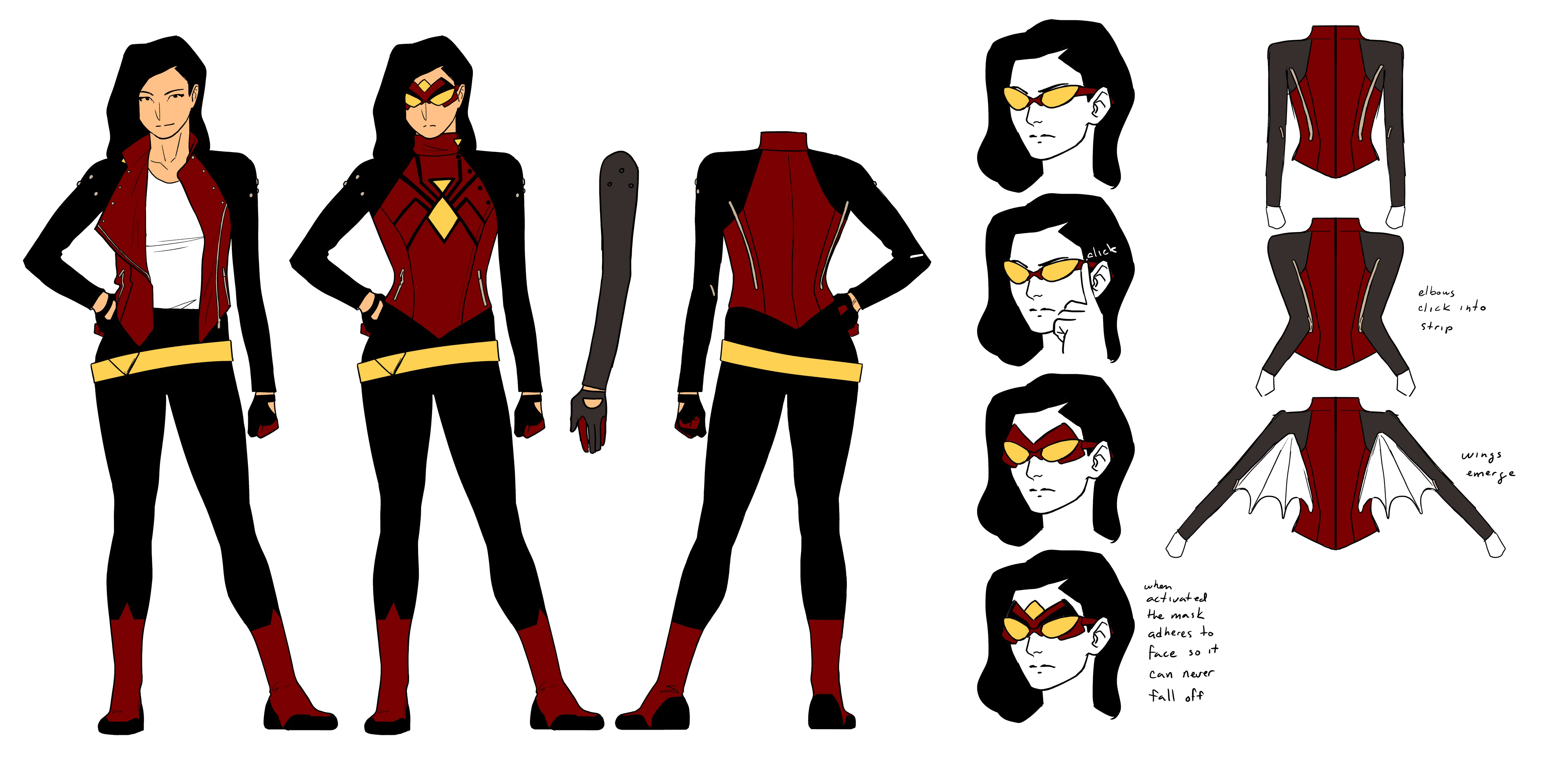Spider-Woman PNG Image Background