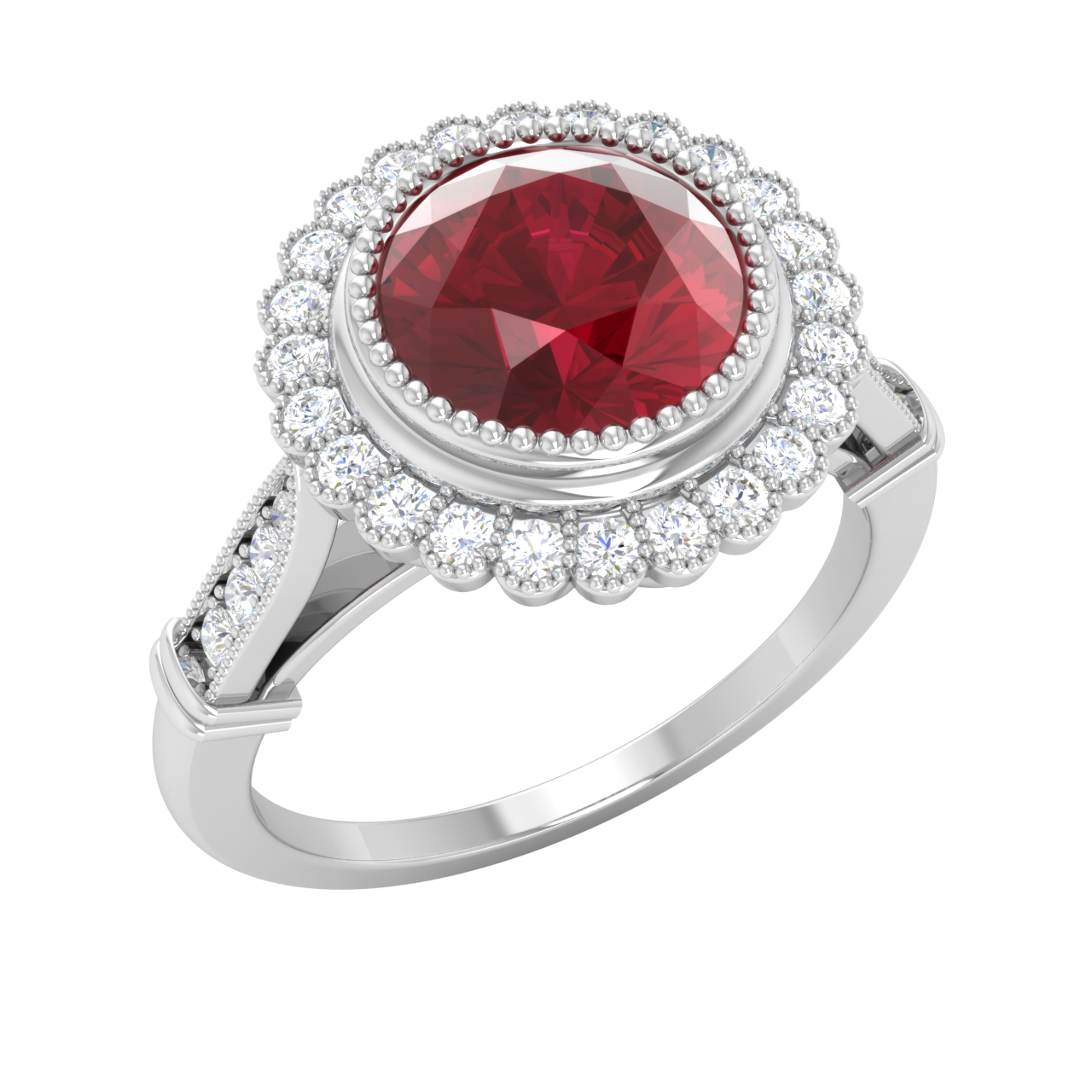 Star Ruby Stone PNG Image Background