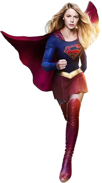 Supergirl PNG-transparentes Bild
