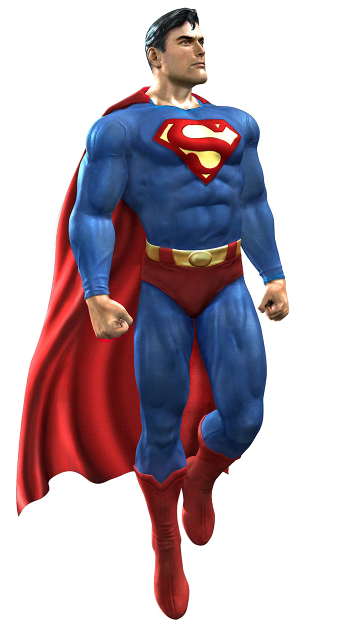 Superman-PNG-Bild mit transparentem Hintergrund