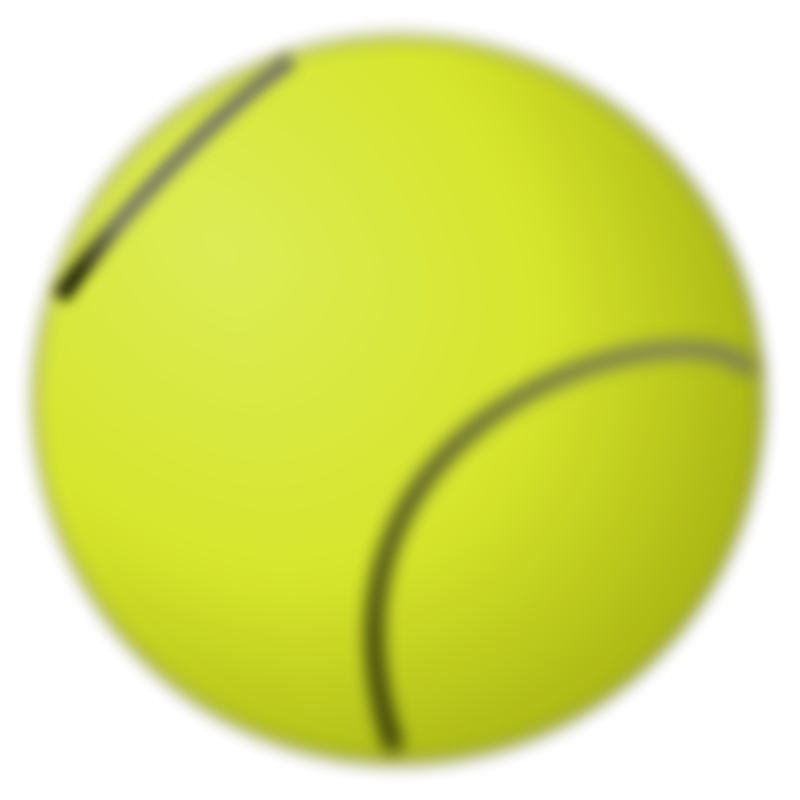 Priorità bassa dellimmagine del PNG della palla da tennis