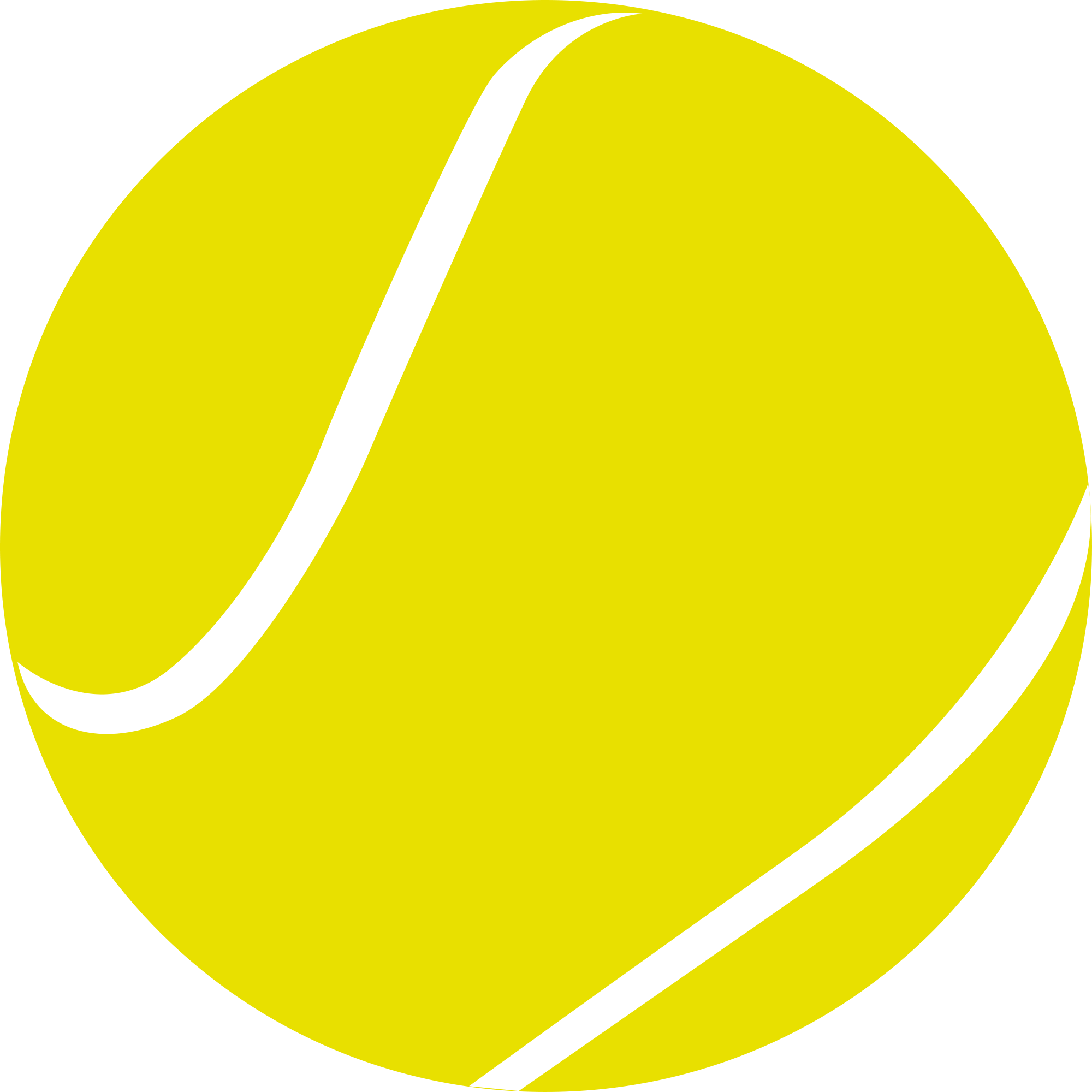Tennisball-PNG-Bild mit transparentem Hintergrund