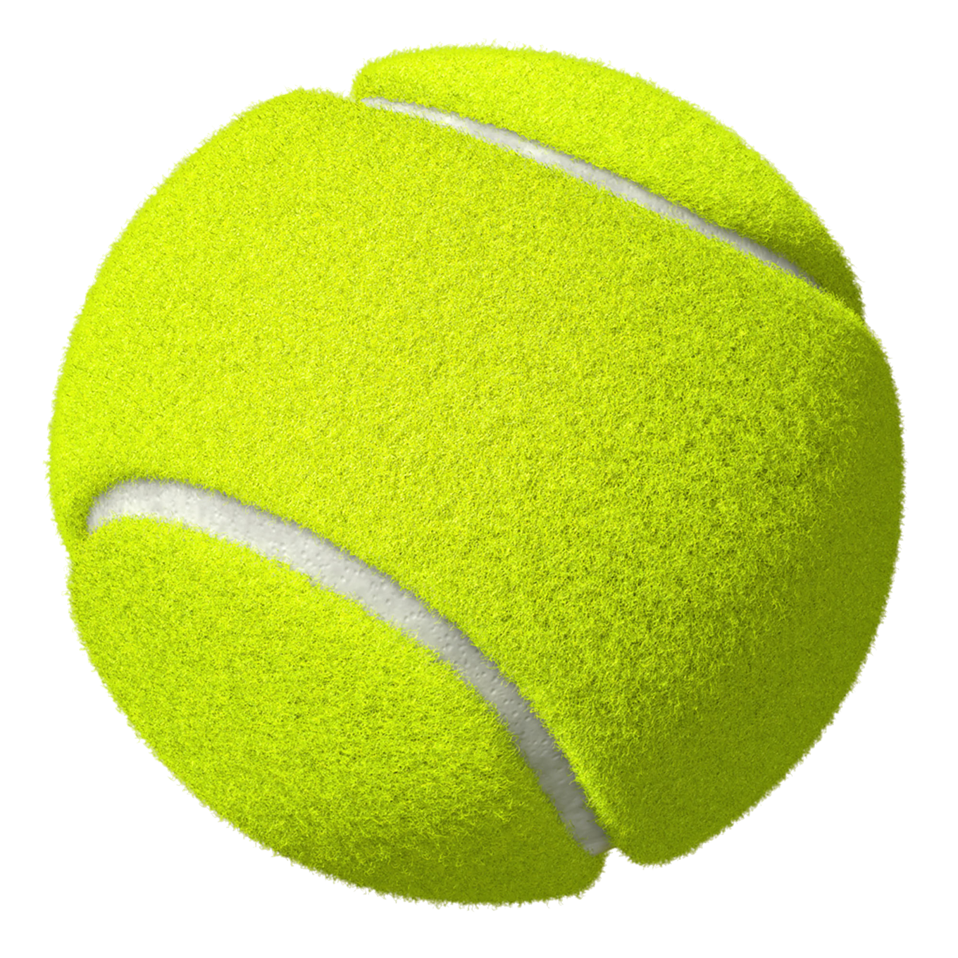 كرة التنس صورة شفافة