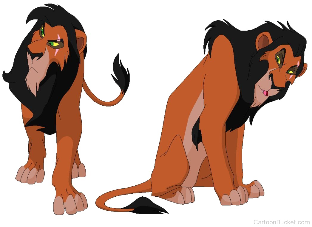 The Lion King Scar PNG Pic.