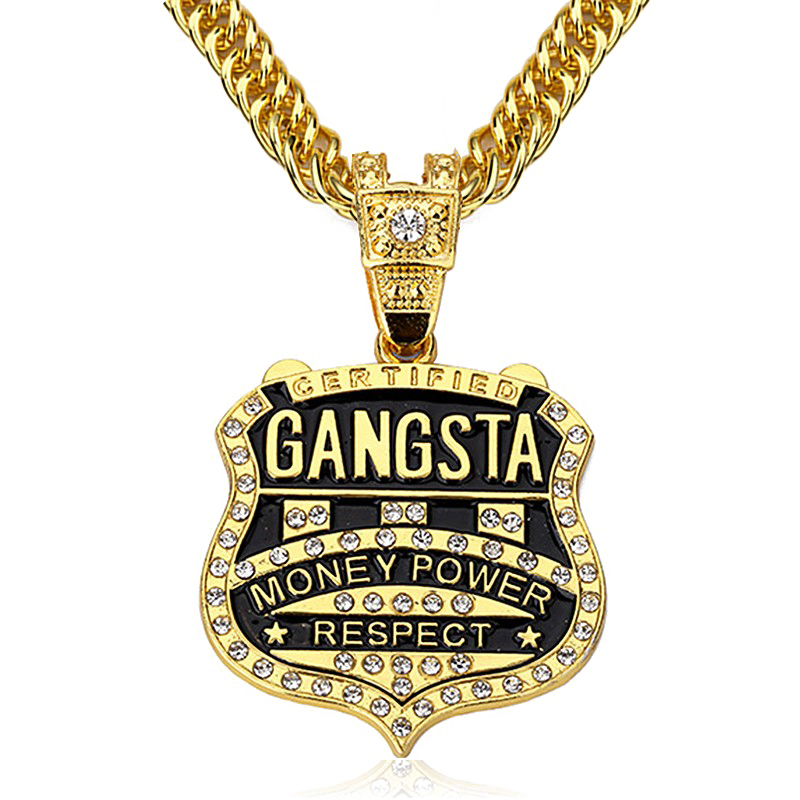 Thug Life Dollar Gold Chain PNG Free Download