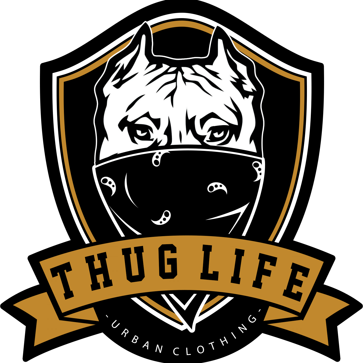 Thug Life Logo Transparent Background PNG