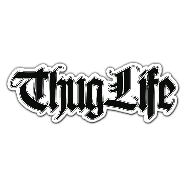 Thug Life Logo Transparent Image