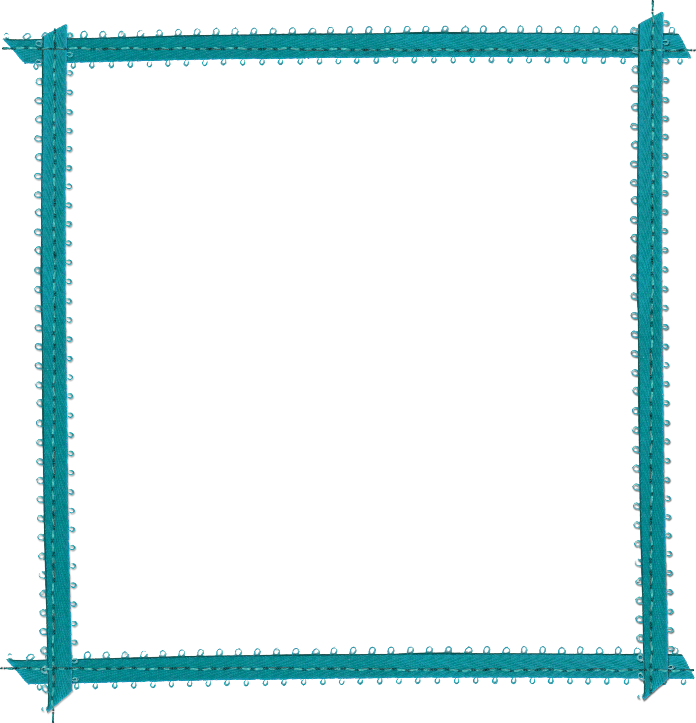 Turquoise Frame PNG Picture