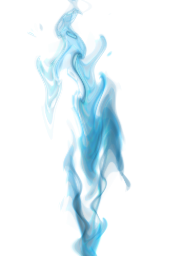 Turquoise Smoke PNG Image Background