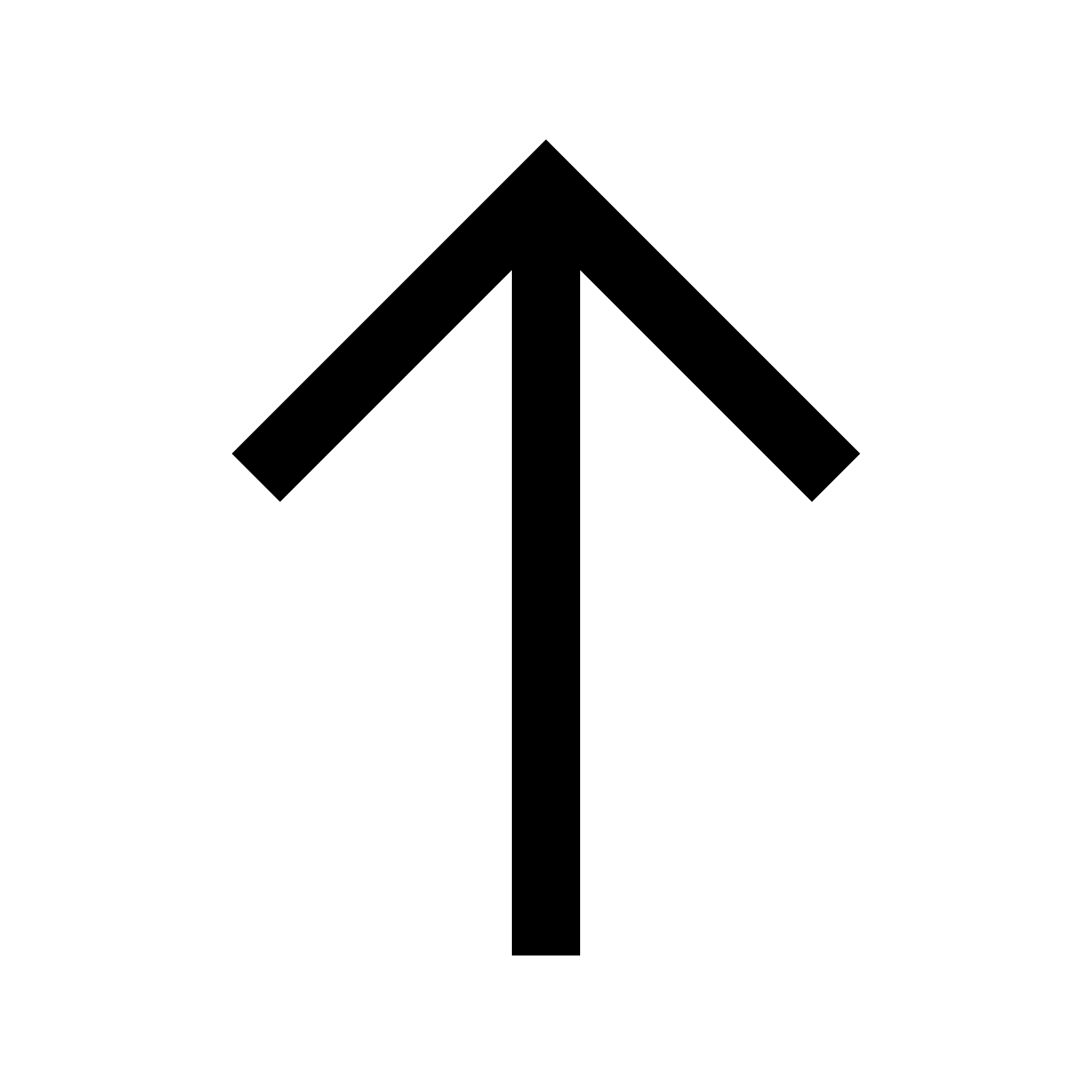 Up Arrow PNG Background Image