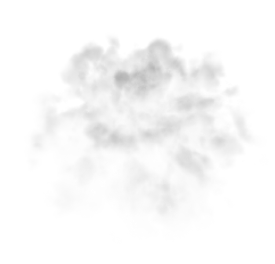 Imagens transparentes de fumaça branca