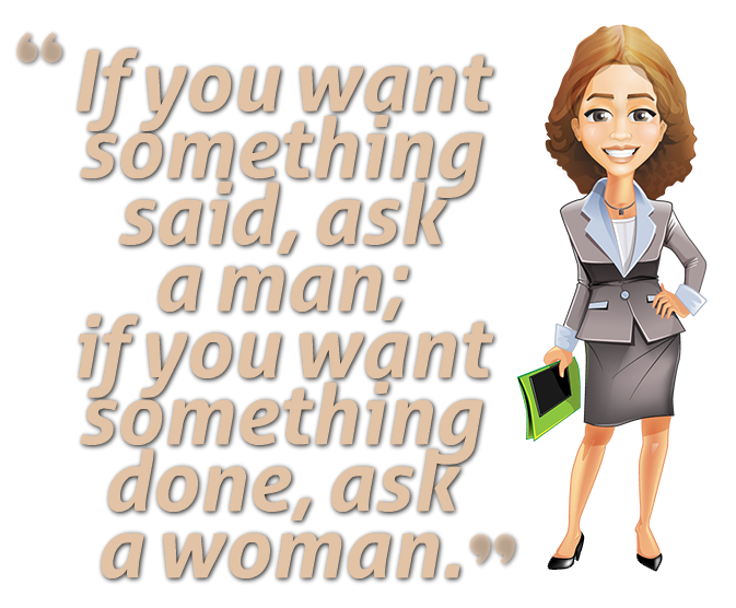 Women Quotes PNG Image