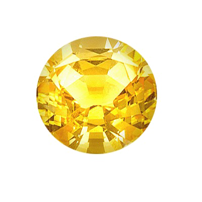 Yellow Sapphire PNG Free Download