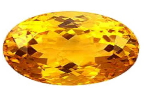 Yellow Sapphire PNG Photo