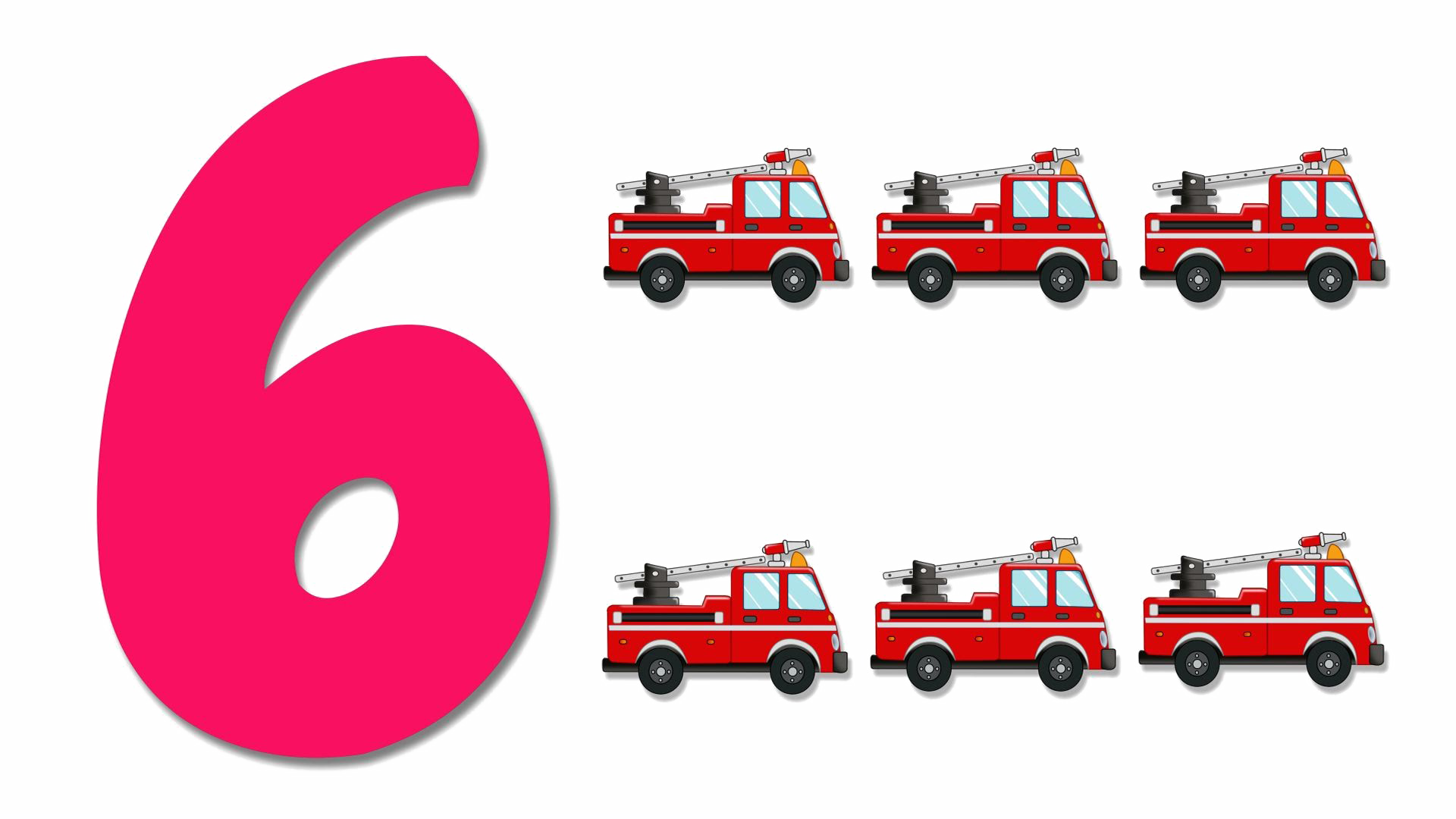 6 Number Free PNG Image