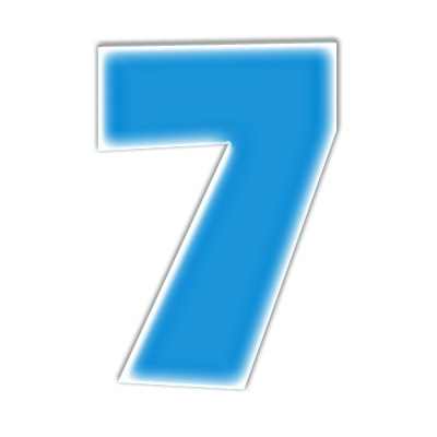 7 Number PNG Photo