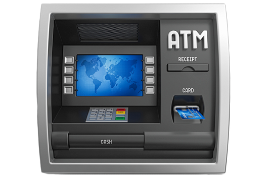ATM Machine PNG High-Quality Image