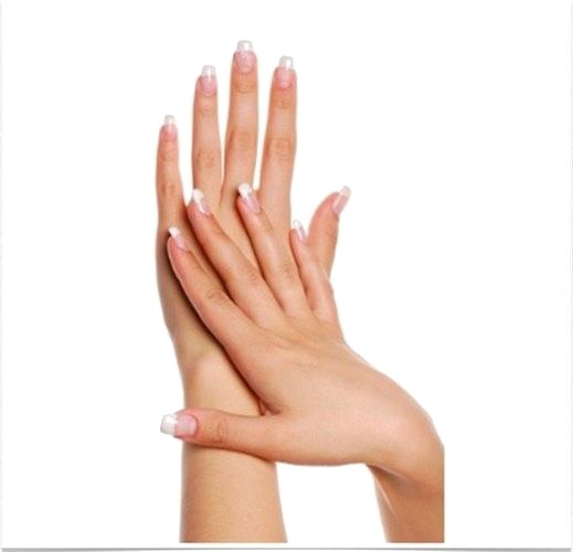 Акриловые ногти PNG прозрачное изображение