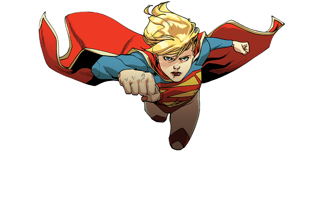 Action supergirl Transparan Gambar