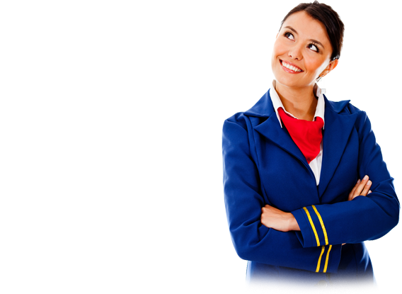 Air Hostess Download Transparent PNG Image