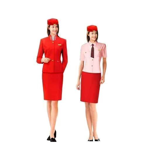 Air Hostess PNG Background Image