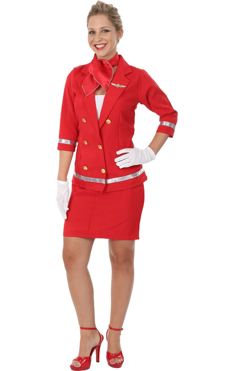 Air Hostess PNG Image Background