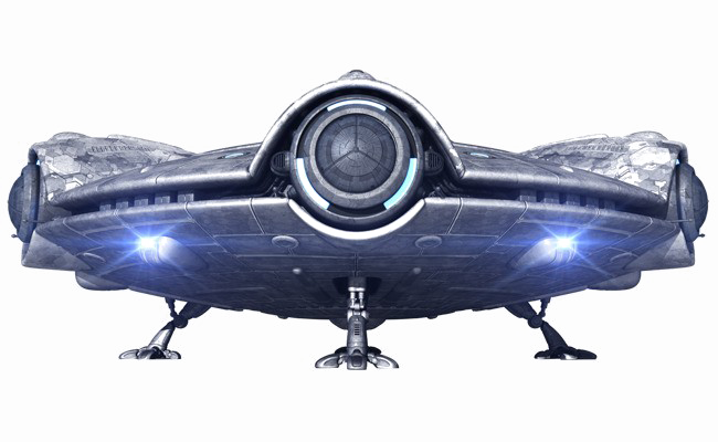 Alien Spacecaft PNG Download Afbeelding